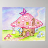 Fairytale House Art Poster (Voorkant)