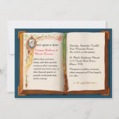 Fairytale huwelijksuitnodiging kaart (Voorkant)