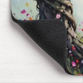 Fairytale Inspired Fairy and Whimsical Tree Muismat (Hoek)