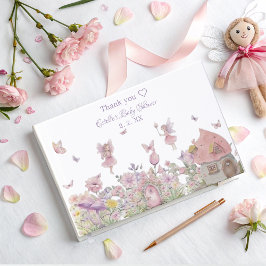 Fairytale keepsake Baby shower Folie gastenboek