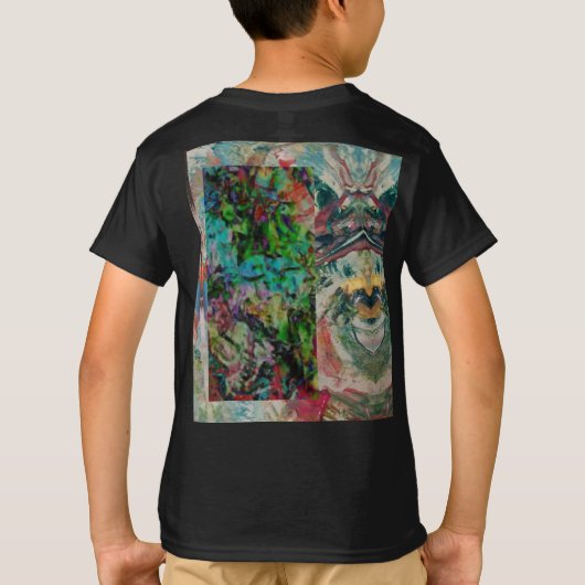 Fairytale kids Tshirt Eldiso Art (Achterkant)