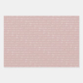 Fairytale liefdesset, Tropische Romance Gift Wrap Inpakpapier Vel (Voorkant 2)