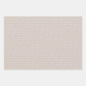 Fairytale liefdesset, Tropische Romance Gift Wrap Inpakpapier Vel (Voorkant)