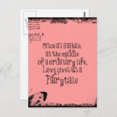  Fairytale Love Quote Briefkaart (Voorkant / Achterkant)