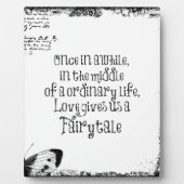  Fairytale Love Quote Fotoplaat (Voorkant)