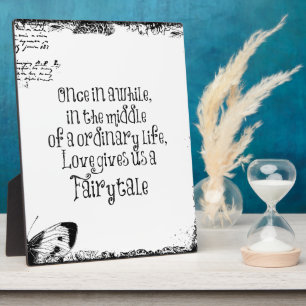  Fairytale Love Quote Fotoplaat
