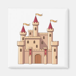 Fairytale Medieval Royal Princess Castle Magneet