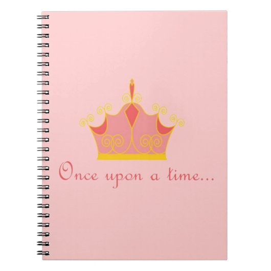 FAIRYTALE NOTITIEBOEK - SCHRIFTEPAPIER - PRINCESS (Voorkant)