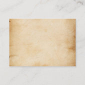 Fairytale Pink Rose Floral Royal Baby Shower Informatiekaartje (Achterkant)