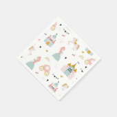 Fairytale Princess Birthday Party Servet (Hoek)