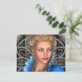 Fairytale Princess Briefkaart (Staand voorkant)