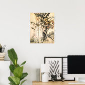 Fairytale Princess en Tree Elf-Poster Poster (Thuiskantoor)