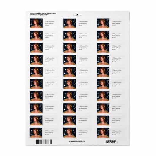 Fairytale Princess Etiket (Full Sheet)