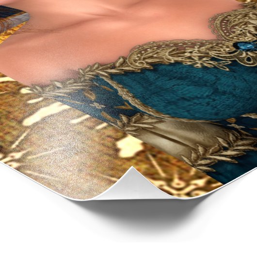 Fairytale Princess Foto Afdruk (Hoek)