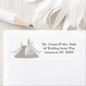 Fairytale Princess Invitation Return Address Label (Insitu)