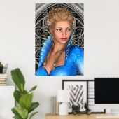 Fairytale Princess Poster (Thuiskantoor)