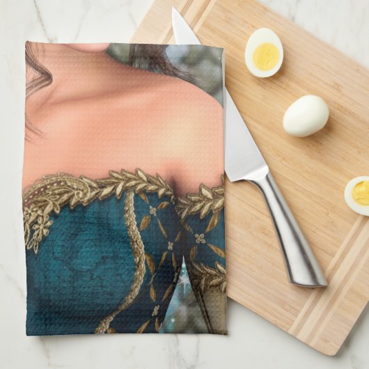 Fairytale Princess Theedoek (Quarter Fold)