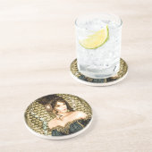 Fairytale Princess Zandsteen Onderzetter (Zijkant)