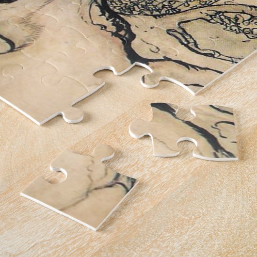 Fairytale prinses en Tree Elf Puzzle Legpuzzel (Zijkant)