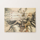 Fairytale prinses en Tree Elf Puzzle Legpuzzel (Horizontaal)