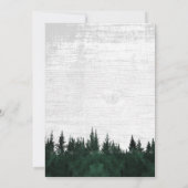 Fairytale Roos in de boskonijn en Thorn-Vrijgezell Kaart (Achterkant)