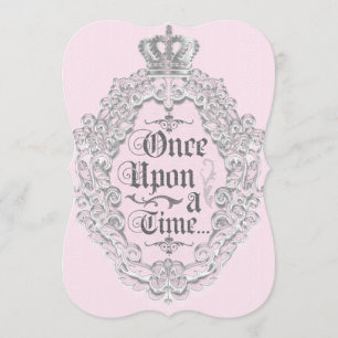 Fairytale  Storybook Princess Invitation Kaart