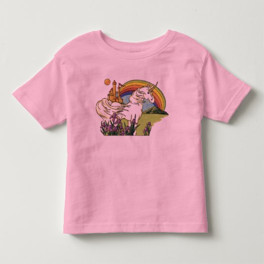 Fairytale Unicorn Kinder Shirts (Voorkant)