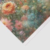 Fairytale Unicorn Little Flower Girl Decoupage  Tissuepapier (Detail)