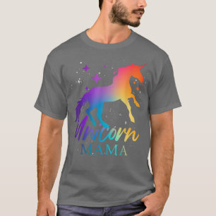 Fairytale Unicorn Mama Magical Animal Fantasy Unic T-shirt