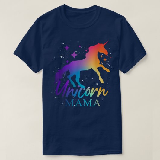 Fairytale Unicorn Mama Magical Animal Fantasy Unic T-shirt (Design voorkant)