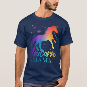Fairytale Unicorn Mama Magical Animal Fantasy Unic T-shirt