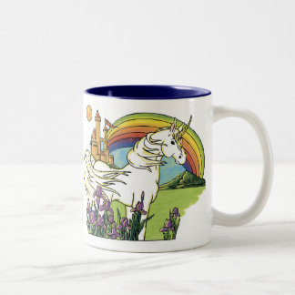 Fairytale Unicorn Tweekleurige Koffiemok