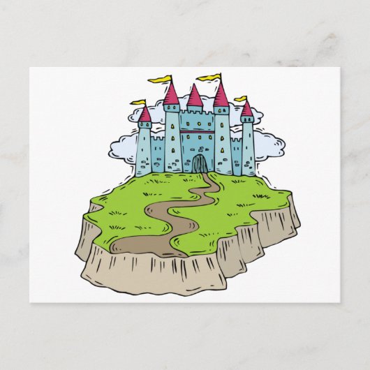 Fairytale Wedding Castle Briefkaart (Voorkant)