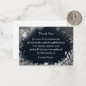 Fairytale wereld bedankt notitiekaartje (Voorkant / Achterkant in situ)