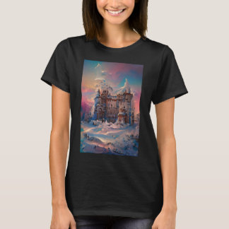 Fairytale Wereld, Winter Castle, Sneeuwkasteel, Ch T-shirt
