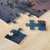 Fairytale wereld, Winter Castle, sneeuwkasteel, ma Legpuzzel (Zijkant)