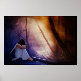 Fairytales and Snowflakes Poster