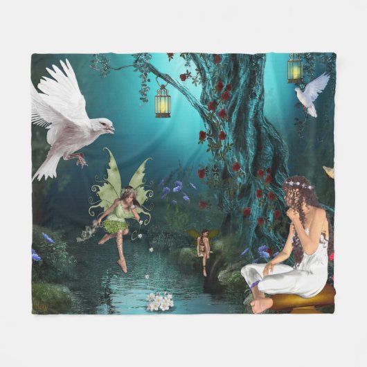 Fairytales Fleece Deken (Voorkant (Horizontaal))