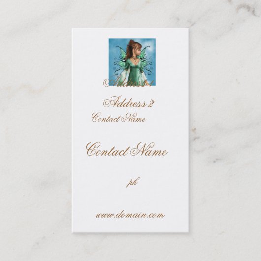 Fairytales Visitekaartje (Voorkant)