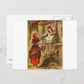 Fairytalesque - Sneeuwwit Briefkaart (Voorkant / Achterkant)