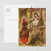 Fairytalesque - Sneeuwwit Briefkaart (Voorkant / Achterkant)