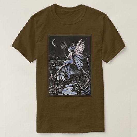 Fairywave Faecore Fairy Night Fairycore Fantasy Ma T-shirt (Design voorkant)