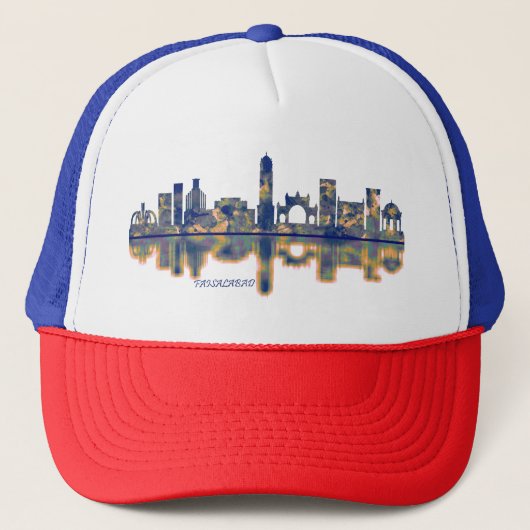 Faisalabad Skyline Trucker Pet (Voorkant)