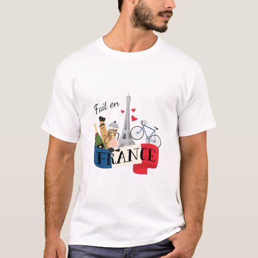 Fait En France T-shirt (Voorkant)