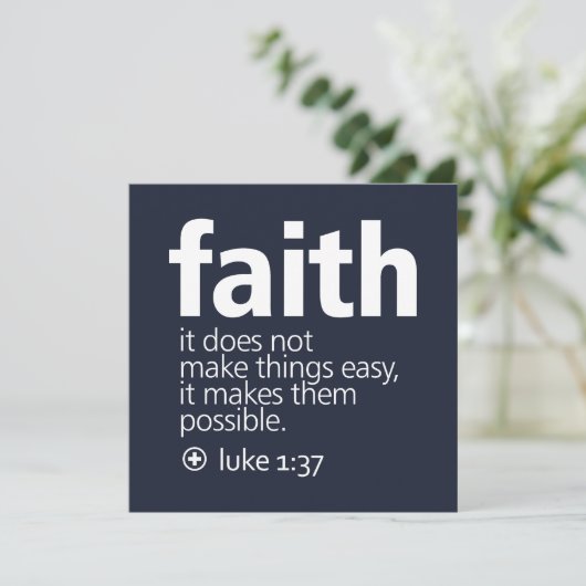 Faith (Staand voorkant)