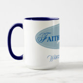 Faith 2 Journal Coffee Mok (Links)