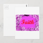 Faith 3 briefkaart (Voorkant / Achterkant)