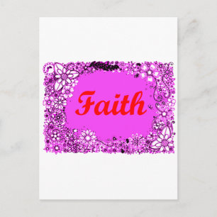Faith 3 briefkaart