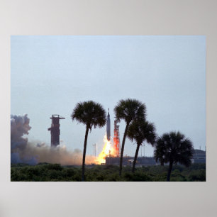 Faith 7 (Mercury Atlas 9) Lancering Poster