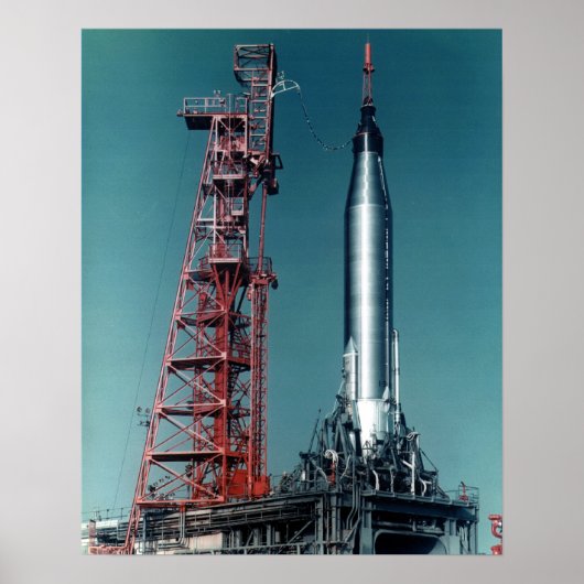 Faith 7 (Mercury Atlas 9) Poster (Voorkant)